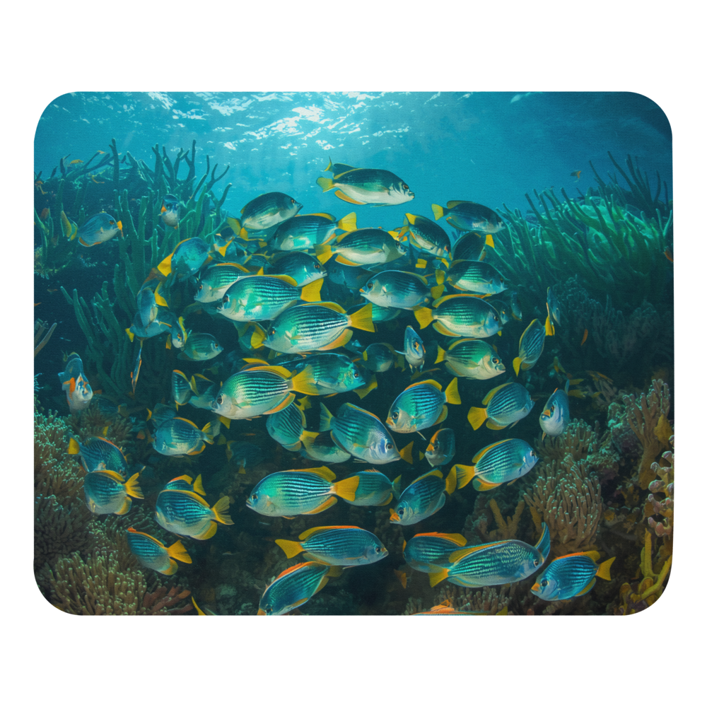 School of fish pad
